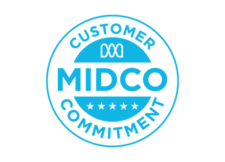 Midco Customer Commitment Badge