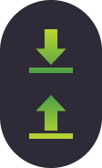  Both the arrow lights are blinking in unison.